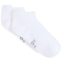 Boody Bamboo Men's Sport Ankle Socks - White
